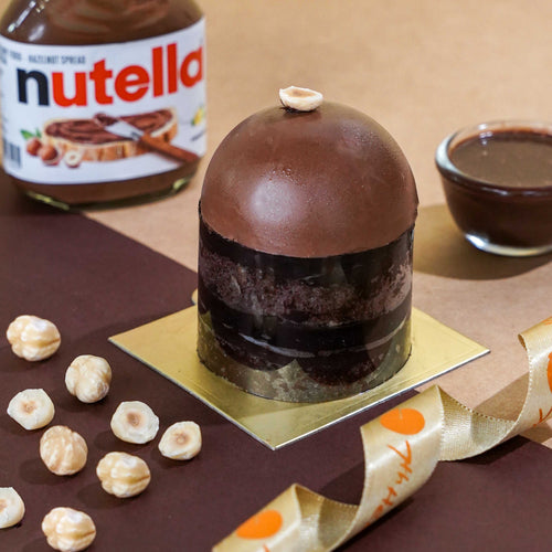 Hazelnut Mini Burst Cake