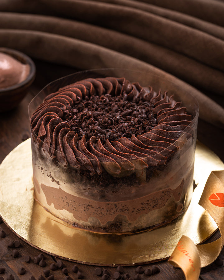 Chocolate Chips Ice Cream Cake