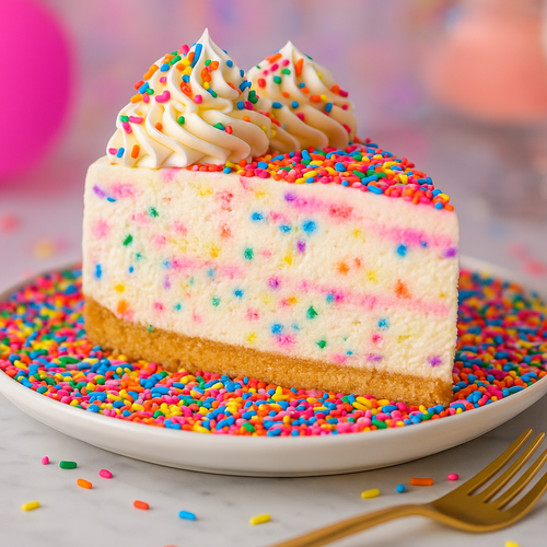 Funfetti Cold Cheesecake