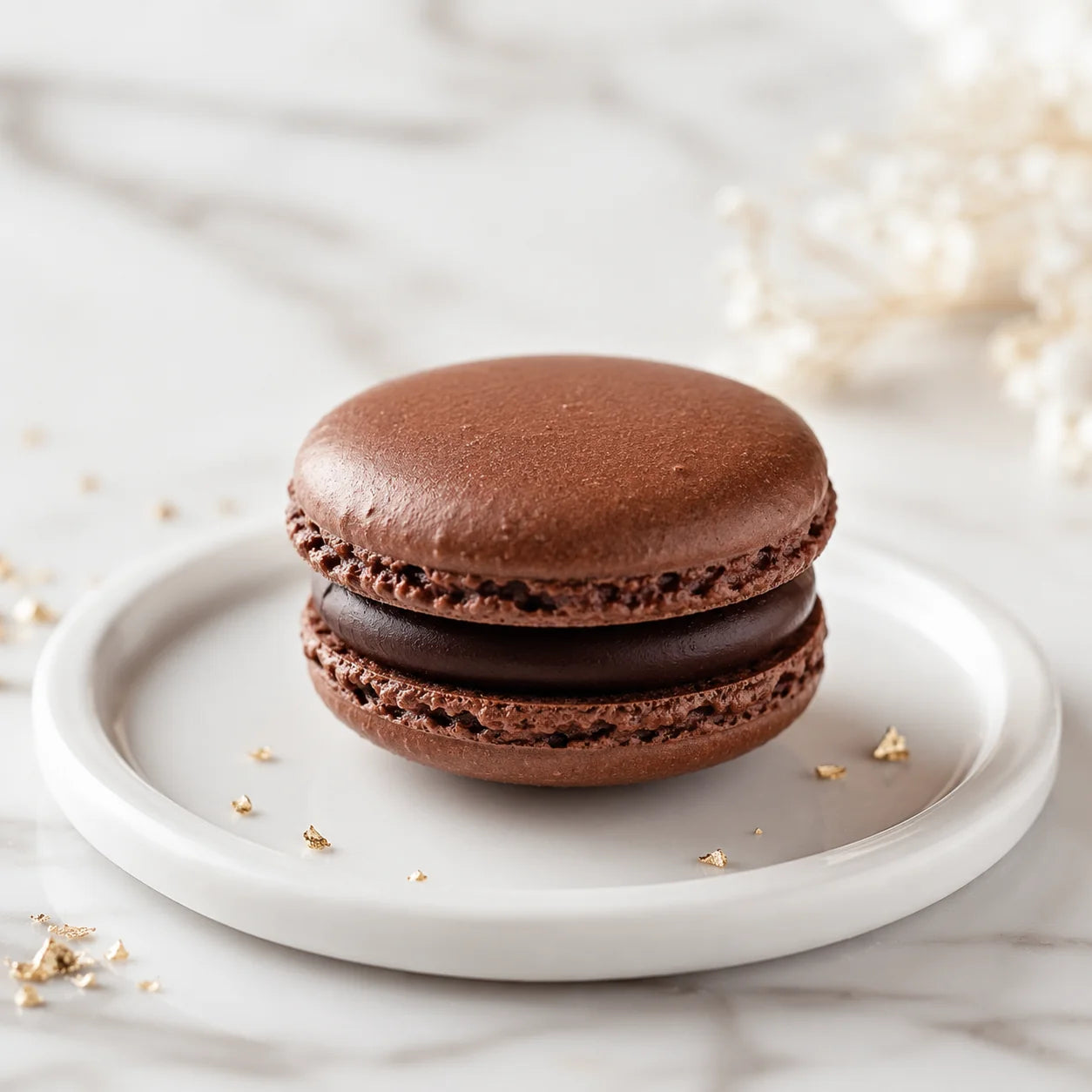 Chocolate Macaron