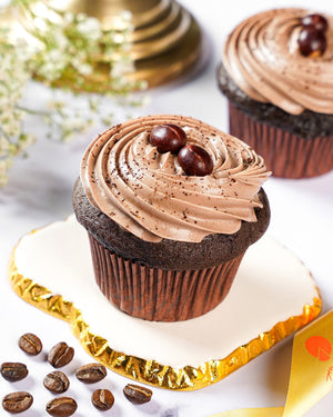 Mocha Buttercream Cupcake