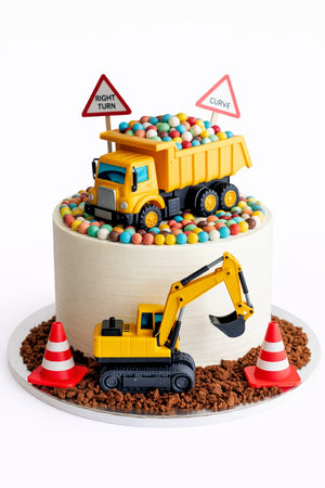 Construction Truck Cake