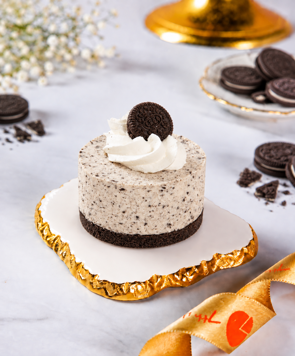 Cookies & Cream Cold Cheesecake