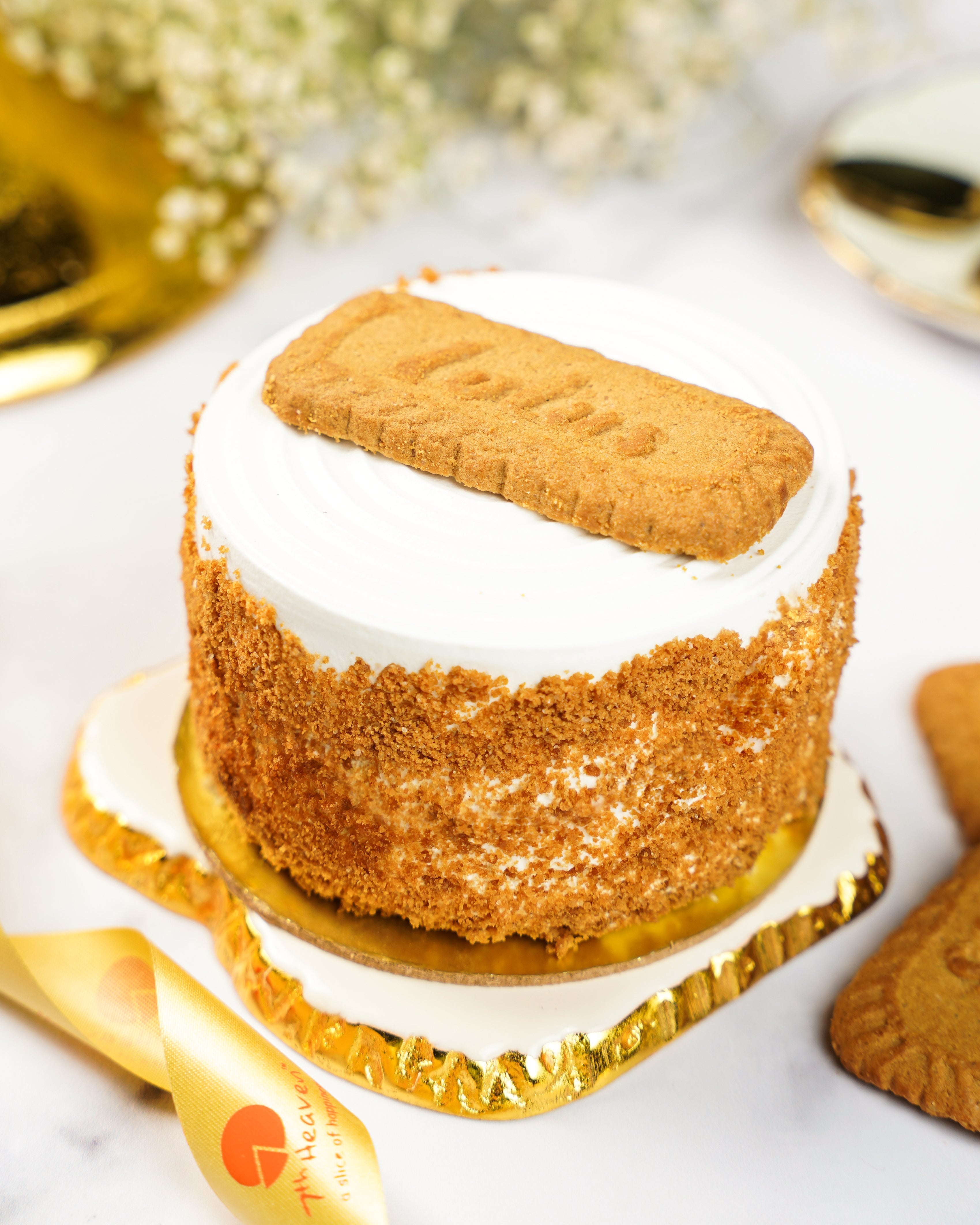 Lotus Biscoff® Russian Medovik Cake Slice