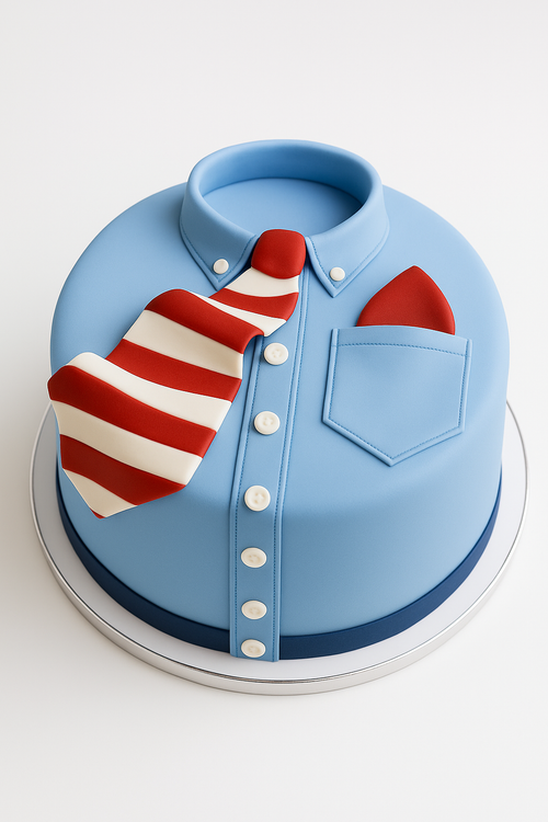 Necktie Classic Fathers Day Cake