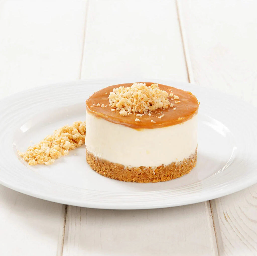 Salted Caramel Cold Cheesecake