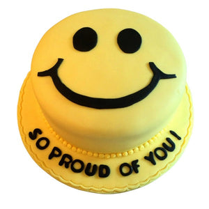 Smiley Face Celebration Cake