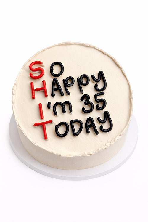 So Happy I’m 35 Bento Cake