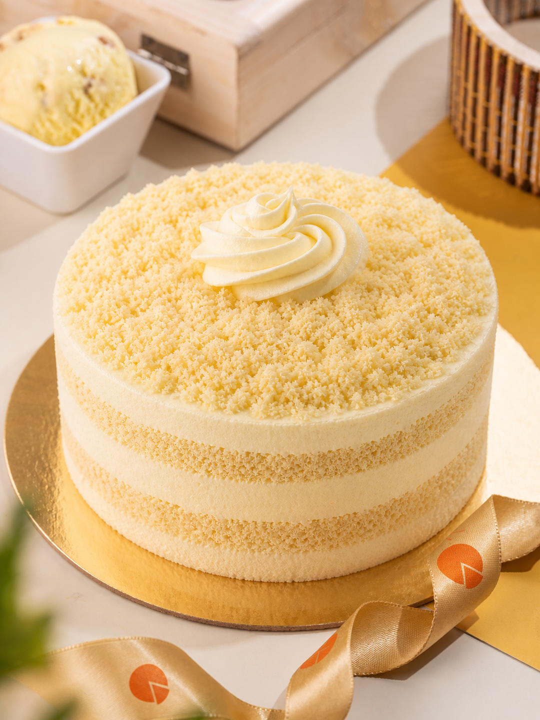Vanilla Ice Cream Cake
