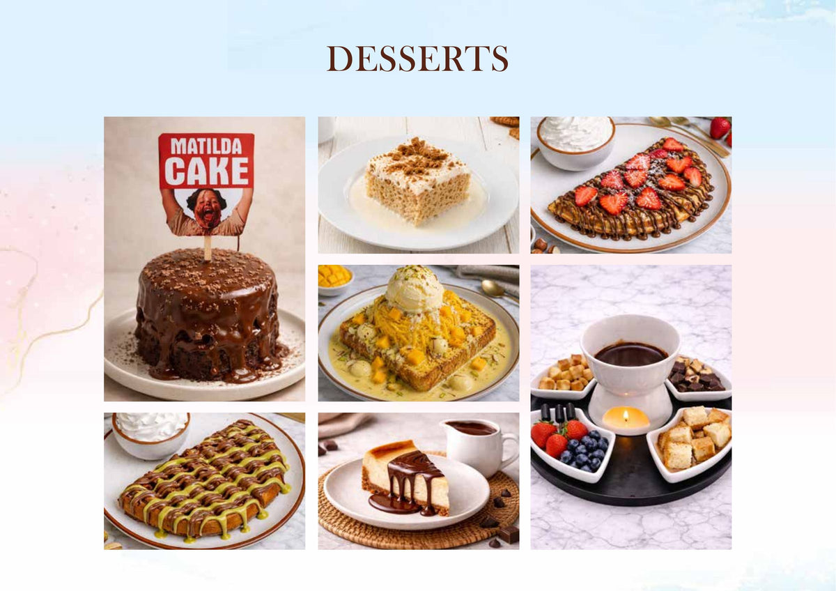7th Heaven Café Model menu page 21