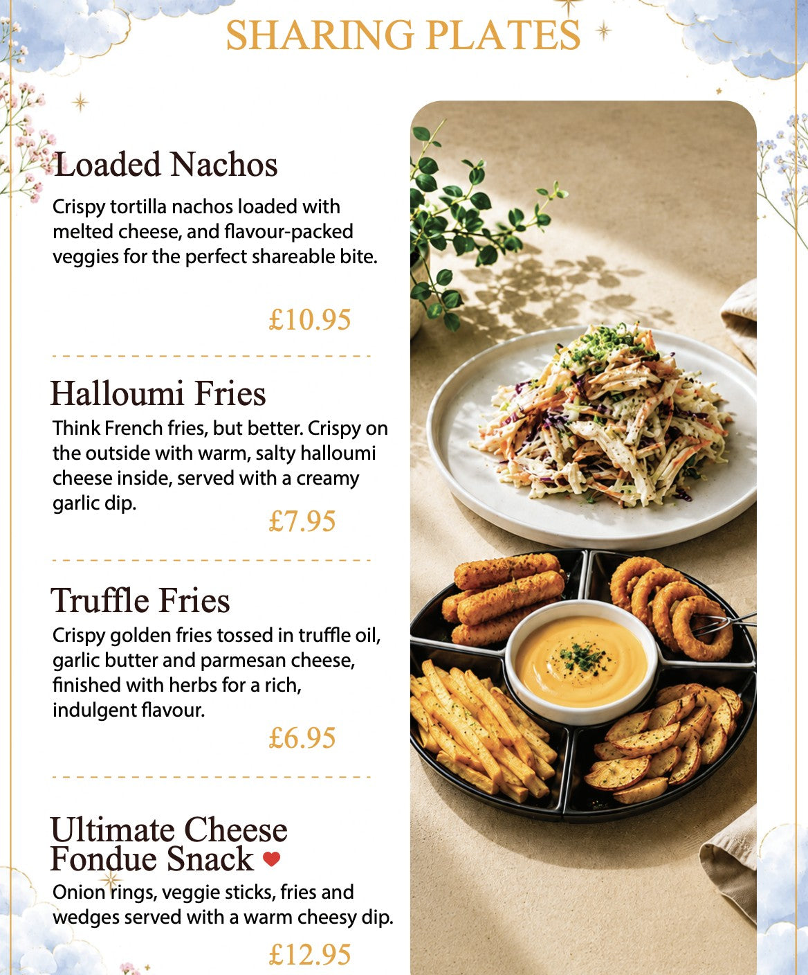 7th Heaven Café Model menu page 14